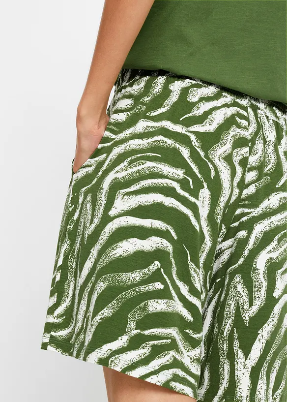 Short en jersey viscose avec taille confortable, bonprix