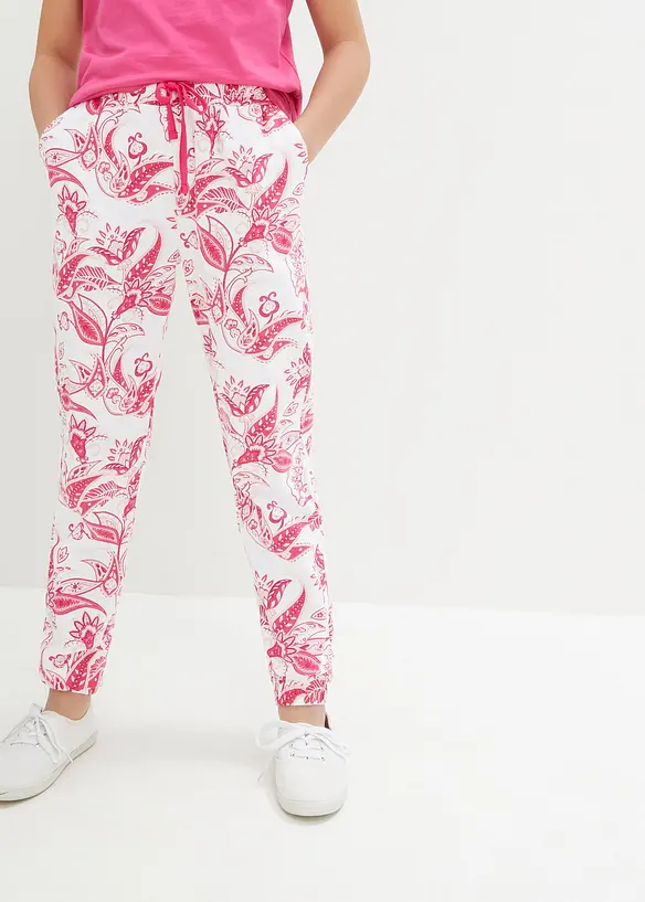 Pantalon en jersey 100% coton, bonprix