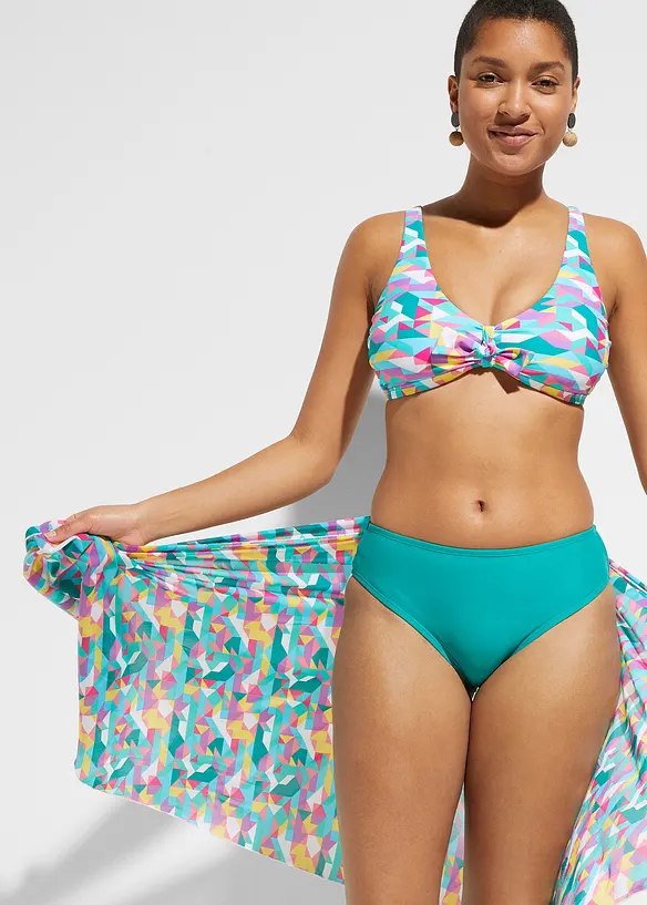 Bikini und Badeunterteil (3-tlg.Set), bonprix
