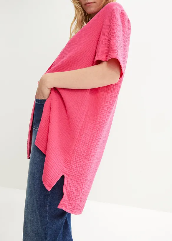 Hemdbluse aus Musselin, bonprix