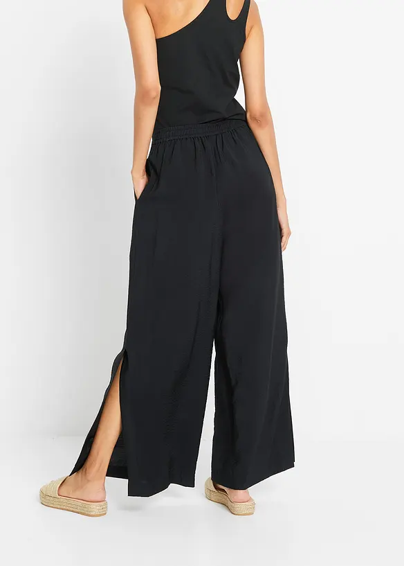 Pantalon &agrave; jambes larges, bonprix