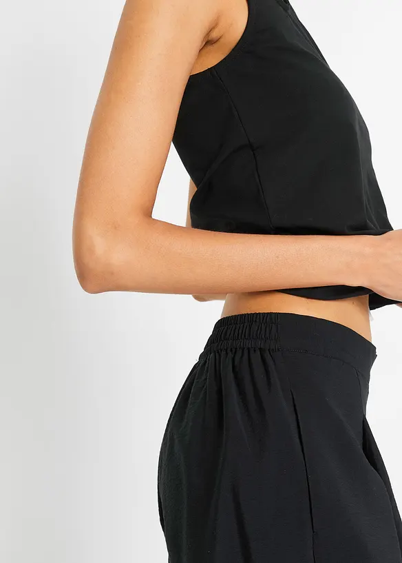 Pantalon &agrave; jambes larges, bonprix