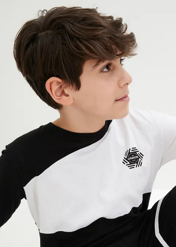T-shirt et bermuda en jersey (ens. 2 pces) 100% coton, bonprix