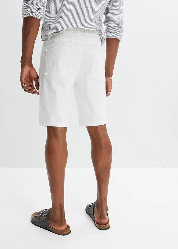 Bermuda en jean extensible, Classic Fit, bonprix