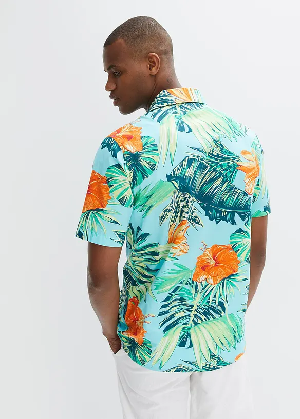 Chemise manches courtes 100% coton, bonprix