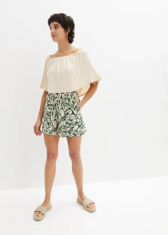 Short en jersey coton extensible, bonprix