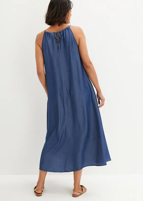 Robe en jean Lyocell fluide, bonprix