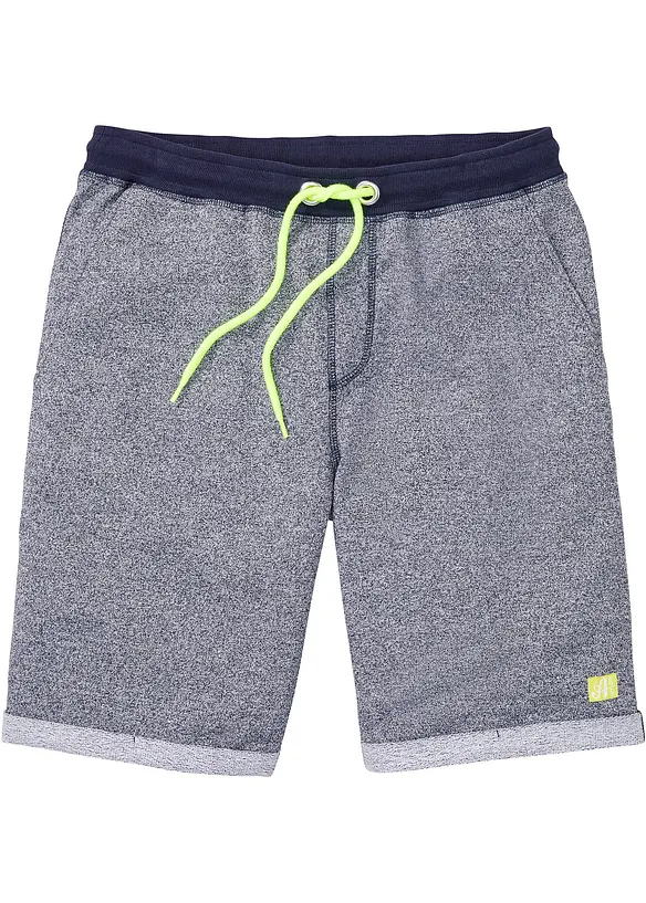 Short en molleton, effet jean, bonprix