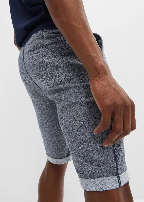 Short en molleton, effet jean, bonprix
