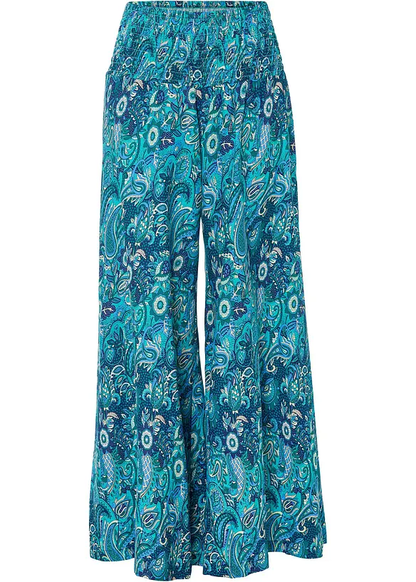 Palazzo-Hose aus fließender Viskose, bonprix