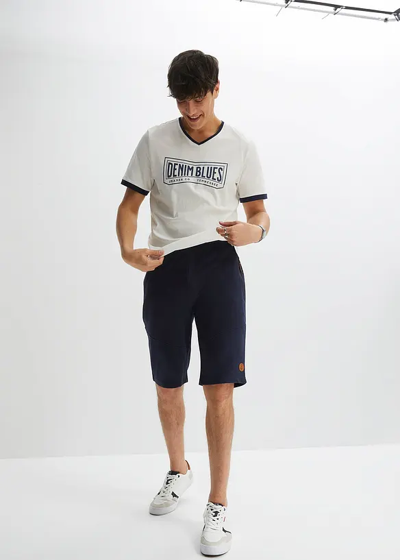 Sweat-Bermuda, Regular Fit, bonprix
