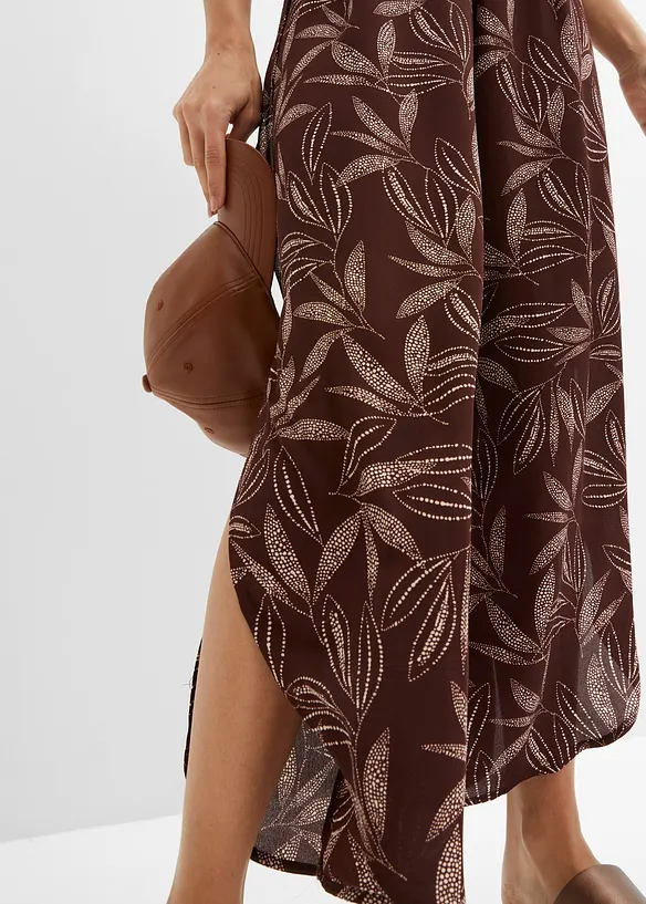 Pantalon palazzo fendu sur les côtés, bonprix