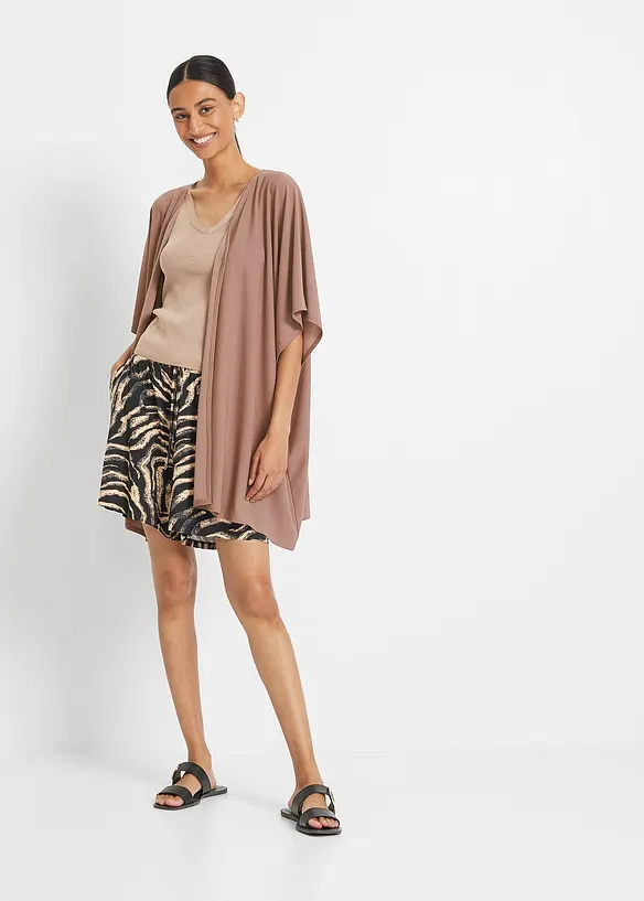Short en jersey viscose doux, bonprix