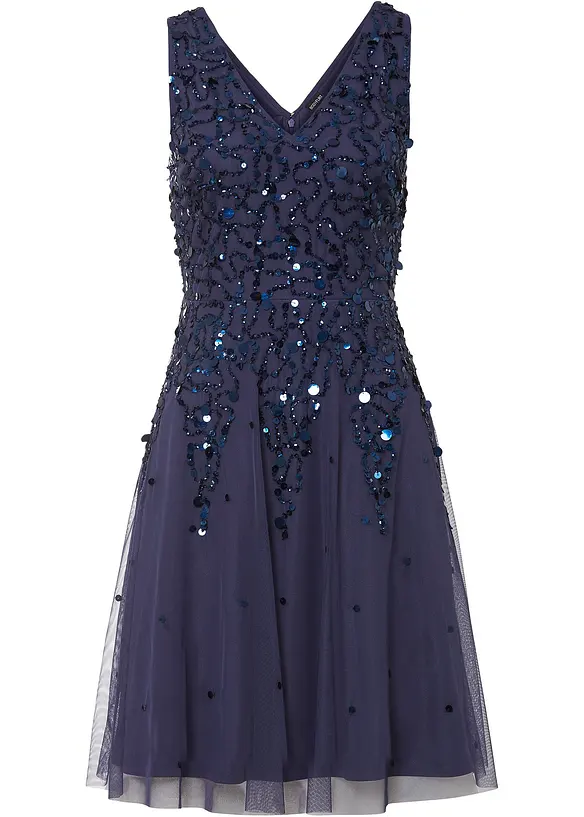 Mini-Paillettenkleid, bonprix