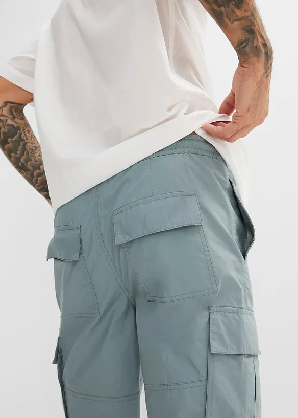 Schlupf-Cargo-Bermuda, Regular Fit, bonprix