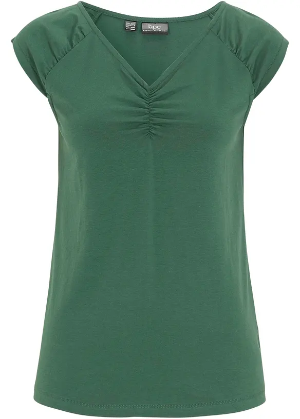 T-shirt col V, bonprix