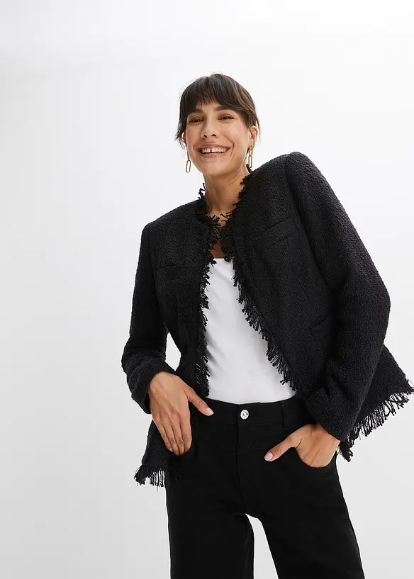 Veste en tweed, bonprix