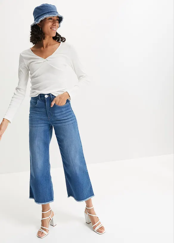 7/8-Jeans, Wide Fit, bonprix
