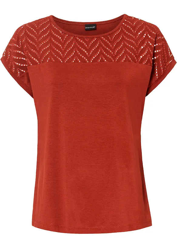T-shirt en viscose douce, bonprix