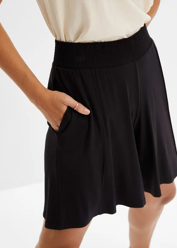 Jersey-Bermuda mit Bequembund, bonprix