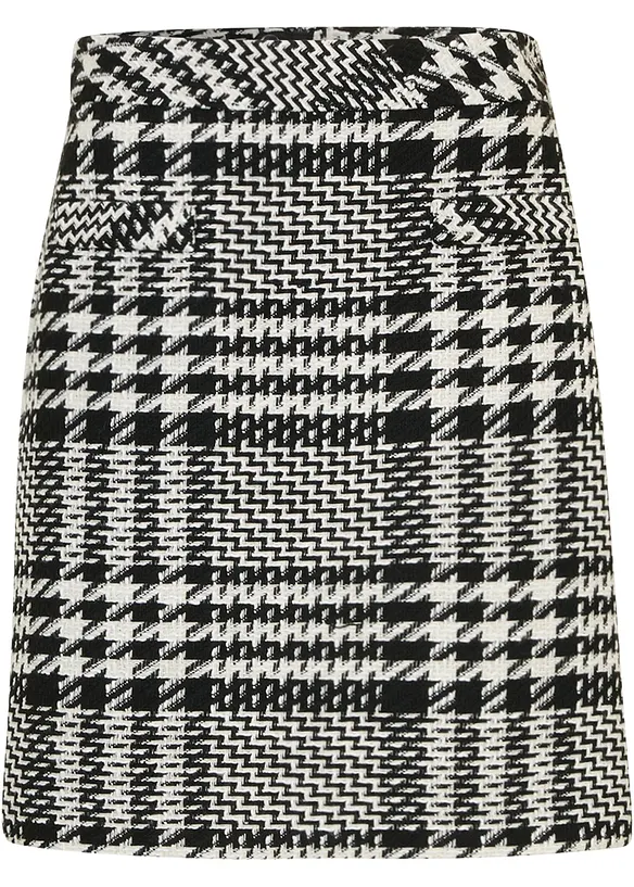 Jupe en maille bouclette, bonprix