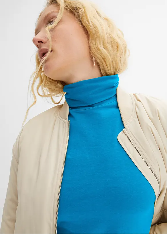 Langarmshirt mit  reiner Bio-Baumwolle, bonprix