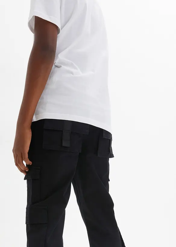 Pantalon cargo extensible, Regular, bonprix