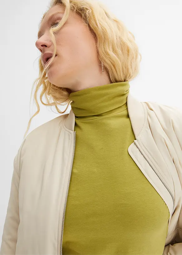 Langarmshirt mit  reiner Bio-Baumwolle, bonprix