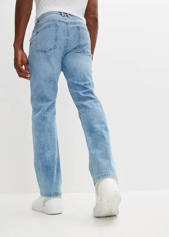 Jean droit extensible coupe ventre confort, Regular, bonprix