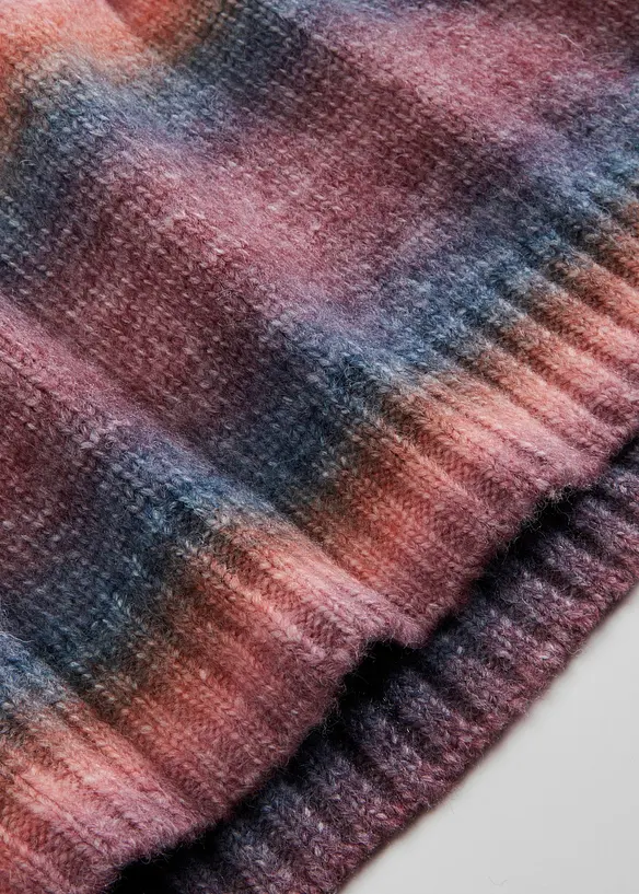 Pullover mit Farbverlauf und Wollanteil, bonprix