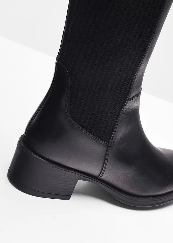 Stiefel aus Leder, bonprix