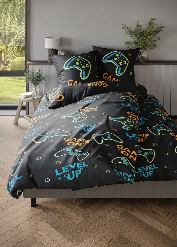 Bettw&auml;sche mit Gamer Design, bonprix