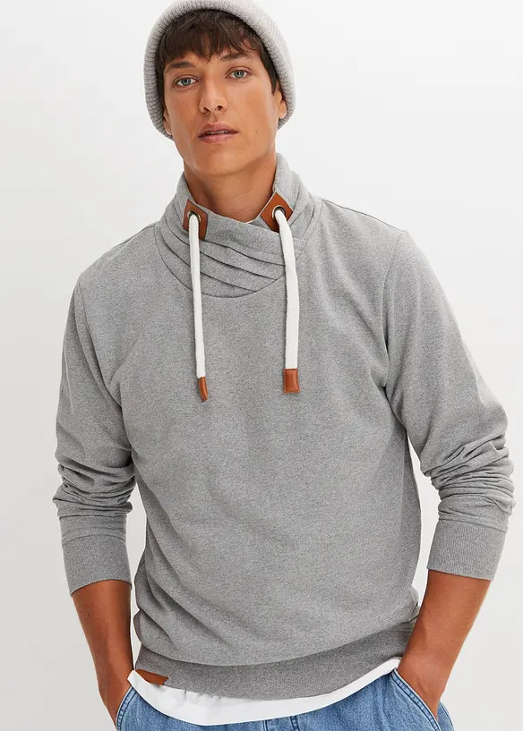Sweat à col châle, bonprix