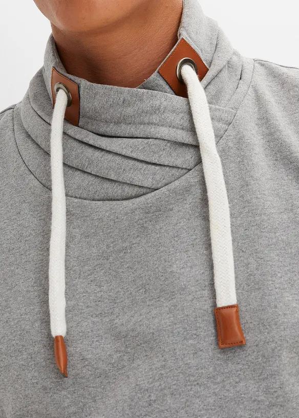 Sweat à col châle, bonprix
