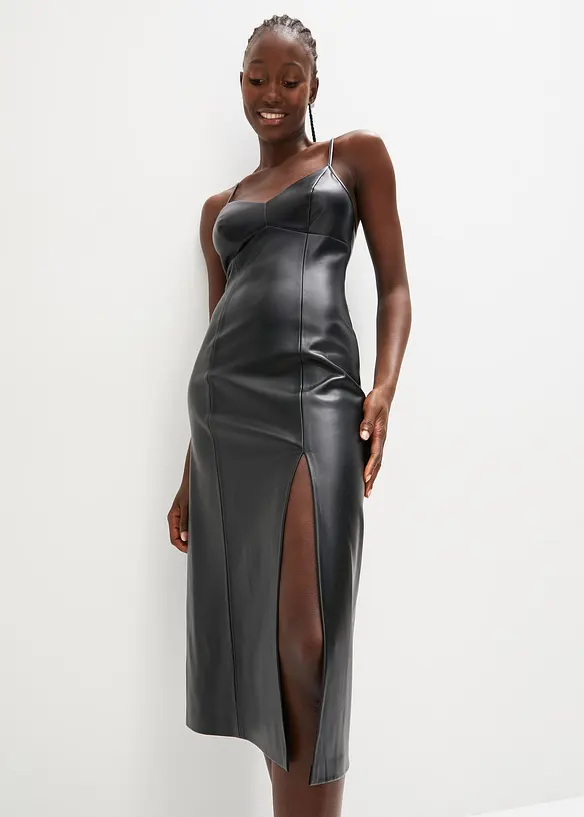 Lederimitat-Kleid, RAINBOW