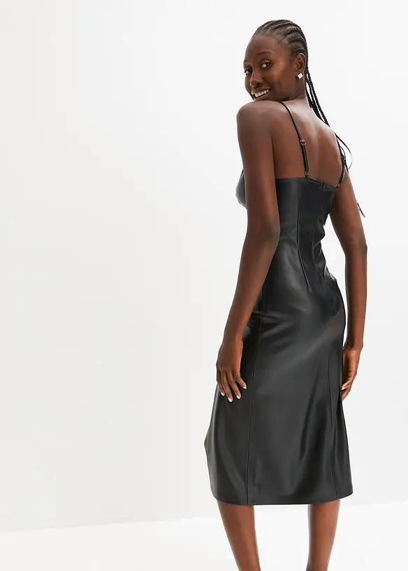 Lederimitat-Kleid, RAINBOW