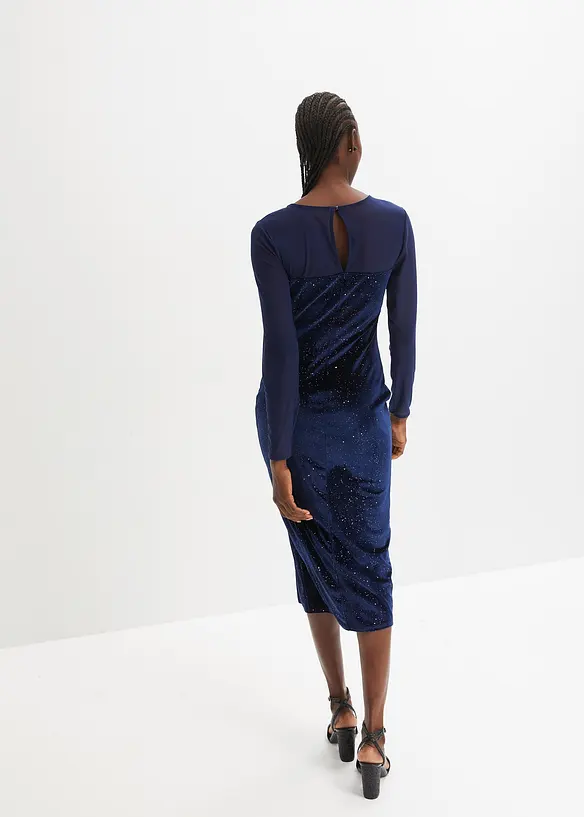 Kleid mit Mesh-Einsatz, BODYFLIRT boutique