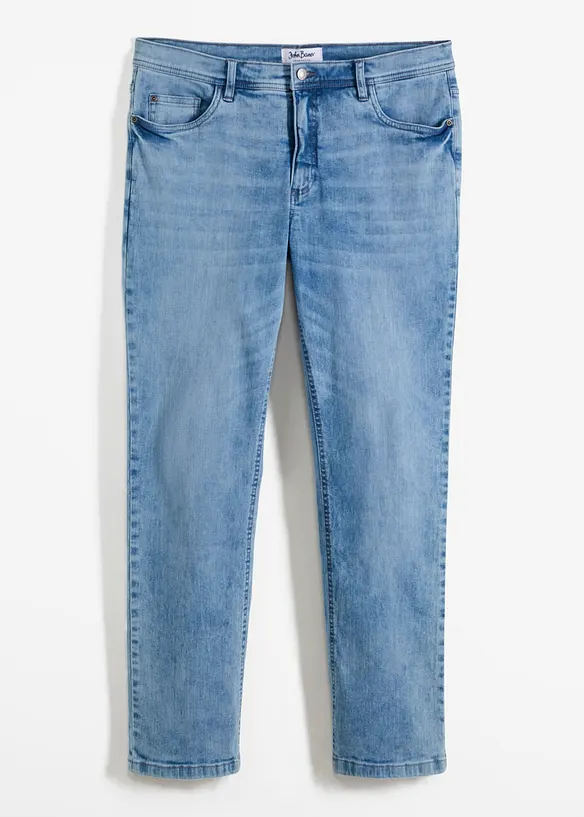 Jean droit extensible coupe ventre confort, Regular, bonprix