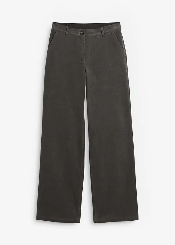 Cordhose aus Bio-Baumwolle mit Stretch, bonprix
