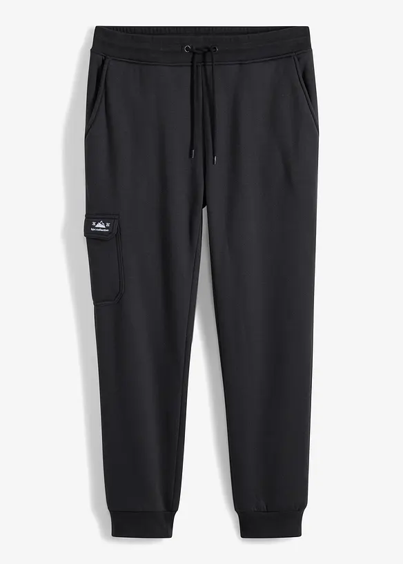 Pantalon de jogging thermo avec poches cargo et doublure peluche, bonprix
