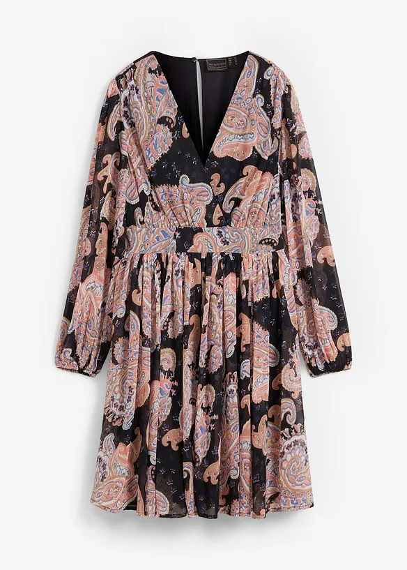 Robe en chiffon à imprimé paisley, bpc selection