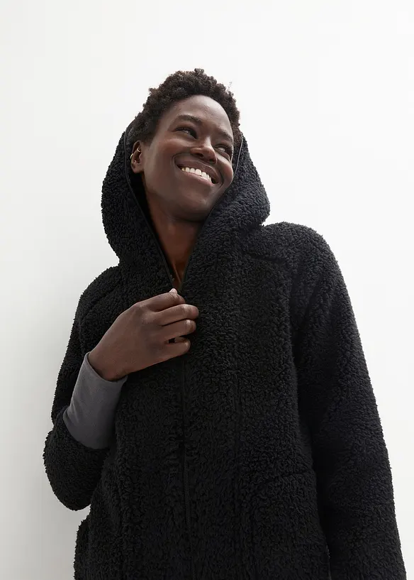 Veste en sherpa, bonprix