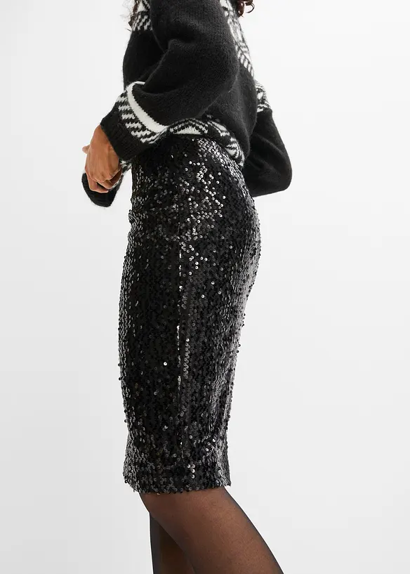 Jupe à paillettes, bonprix
