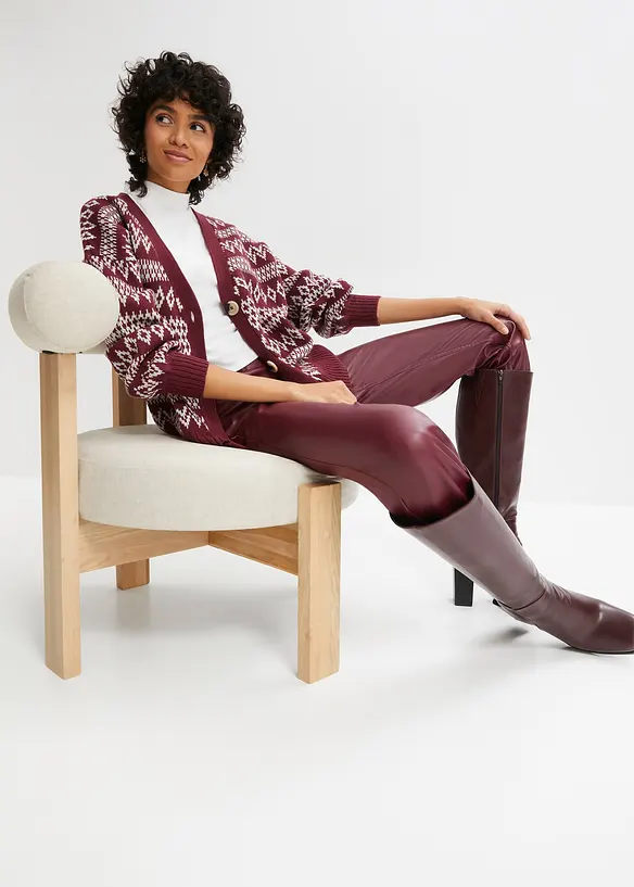Norweger Strickjacke mit Kn&ouml;pfen, bpc bonprix collection