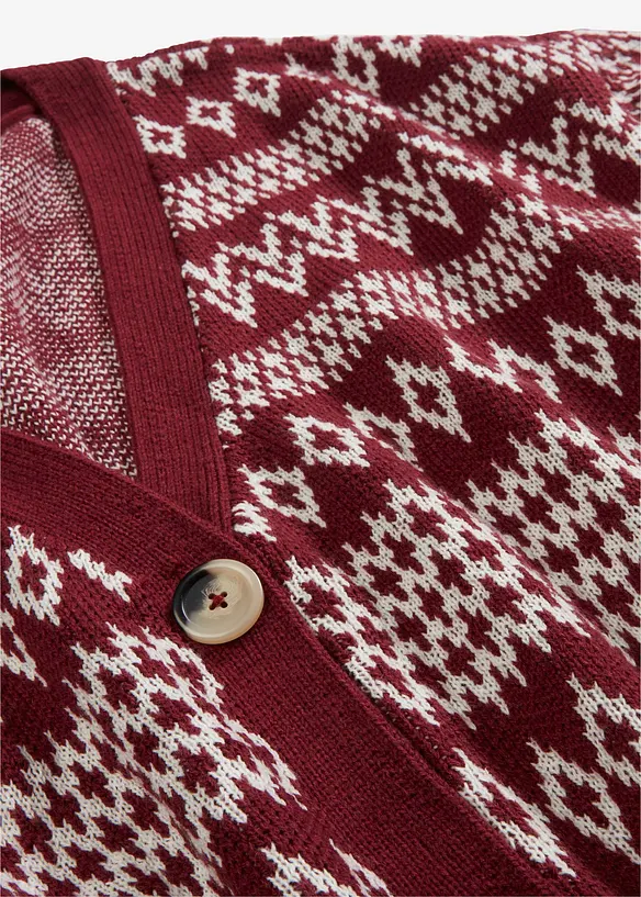 Norweger Strickjacke mit Kn&ouml;pfen, bpc bonprix collection