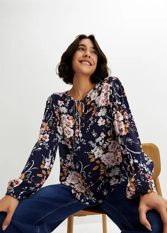 Bluse aus reiner Viskose, bonprix