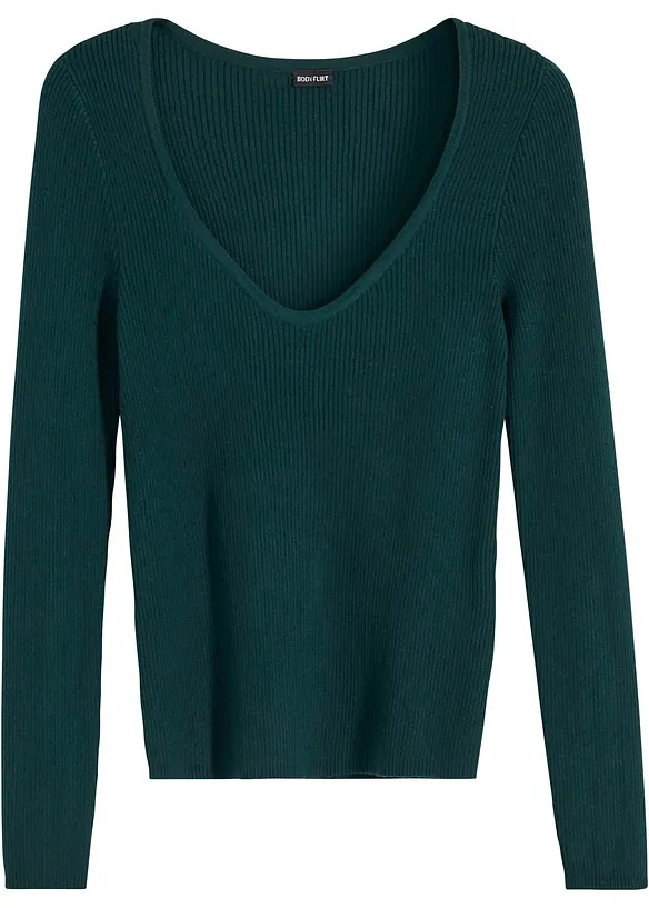 Feinstrickpullover aus softem Viskose-Mix, bonprix