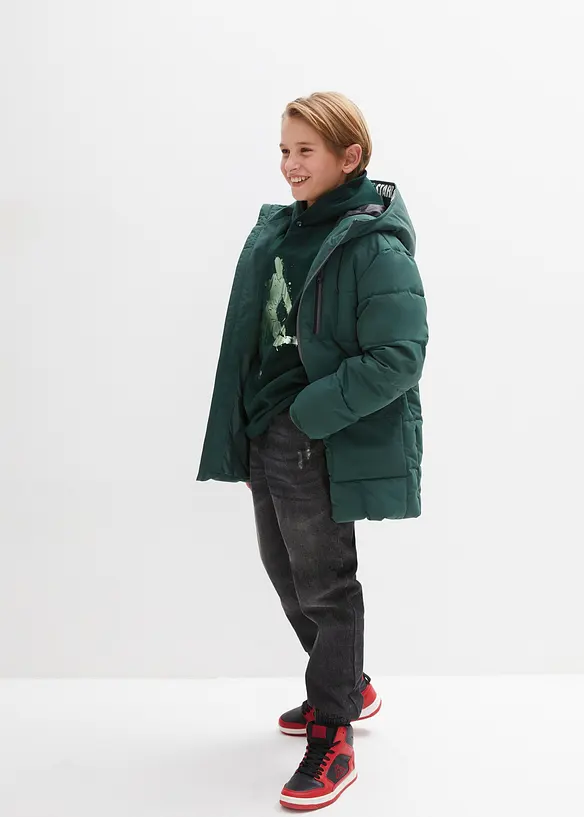 Hoodie aus weichem Baumwoll-Mix, bonprix