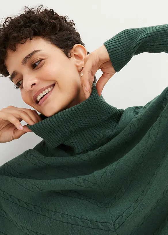 Pull col roulé, bonprix