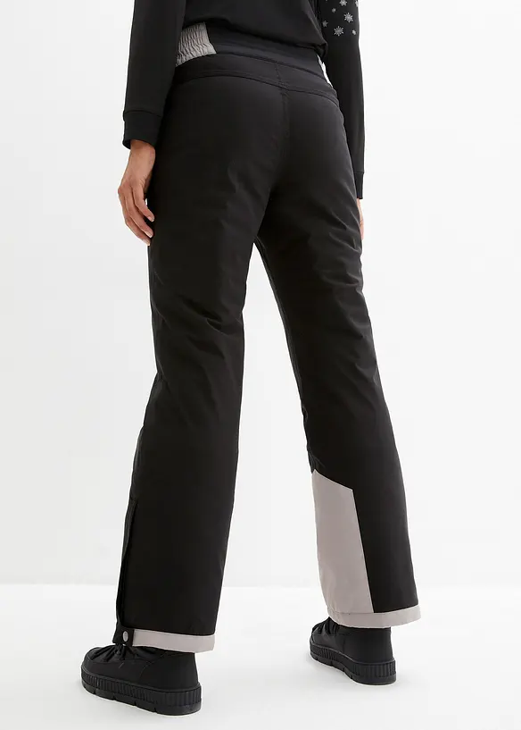 Ski Thermo-Funktionshose mit High Waist Bequembund, wasserdicht, bonprix